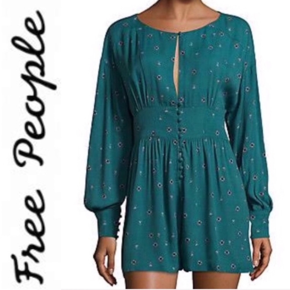 Free People Love Grows Romper NWT - Picture 3 of 11